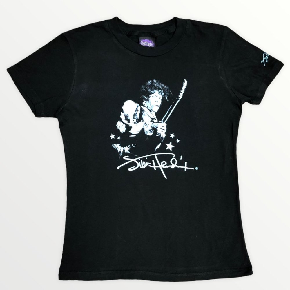 Jimi Hendrix by Dragonfly Ladies Fit T-Shirt XL